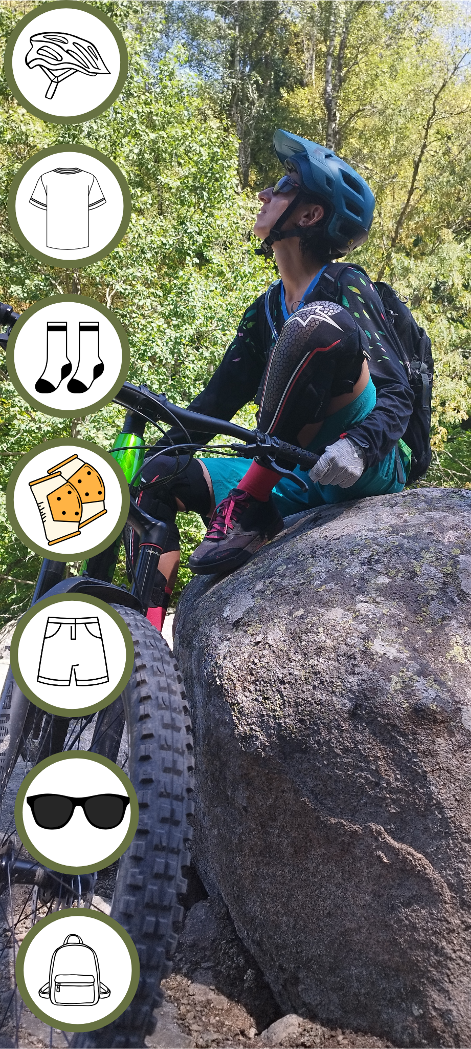 вело екипировка жени колоездене планинско колоездене ендуро