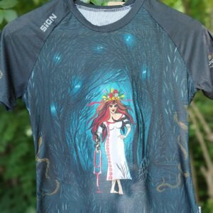 дамски джърсита вело ендуро дива самодива къс ръкав